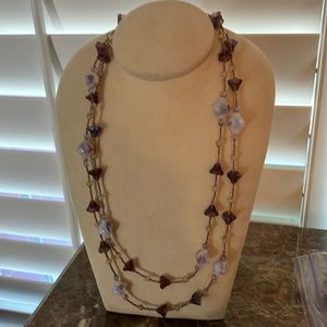 Glass bead from Germany necklace